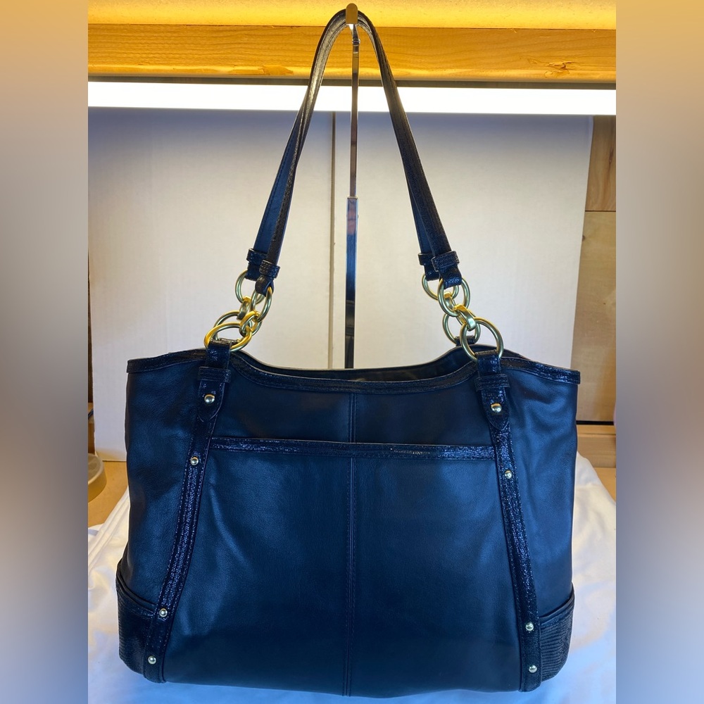 Coach Alexandra Python shoulder bag - image 2